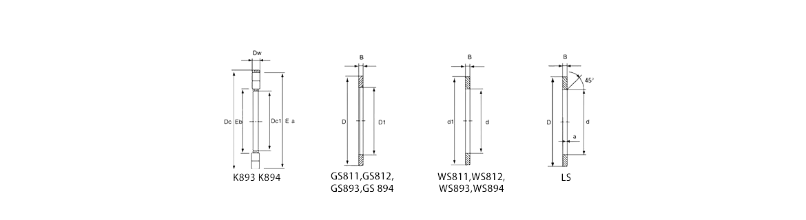 K893 | K894 | GS811 | GS812 | GS893 | GS894 | WS811 | WS812 | WS893 | WS894 | LS