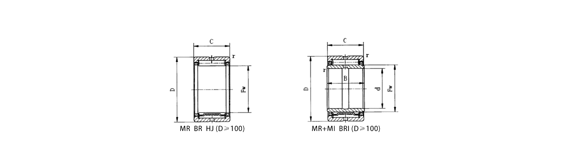 MR  BR  HJ (D≥100) | MR+MI  BRI (D≥100)